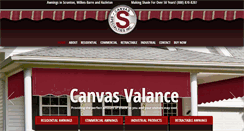 Desktop Screenshot of canvasspecialties.com